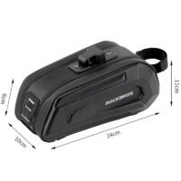 Hard Shell Large Capacity Bicycle Rear Saddle Bag - Image 5