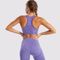 Seamless knitted yoga workout clothes - Image 4