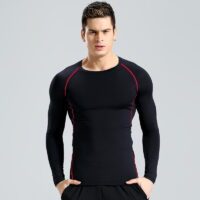 Long-sleeved workout T-shirt (5-6XL)