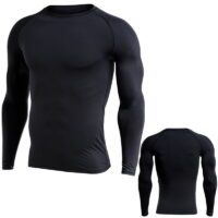 Long-sleeved workout T-shirt (5-6XL) - Image 3
