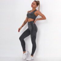 Seamless knitted yoga workout clothes - Image 10