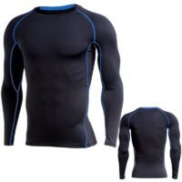 Long-sleeved workout T-shirt (5-6XL) - Image 4