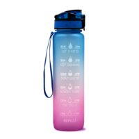 1L Tritan Water Bottle With Time Marker - Image 3