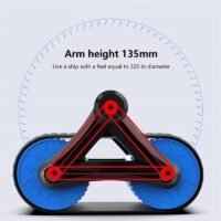 Double Wheel Abdominal Exerciser - Image 8