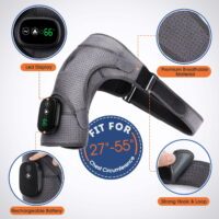 3-speed Vibration Electric Massage Shoulder Pad - Image 5