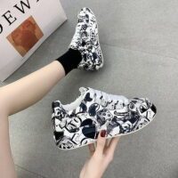 Women's Fashion Platform Casual Painted Sneakers - Image 8