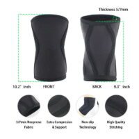Professional Knee Pads Neoprene 7mm Anti Collision Sports Knee Pads - Image 5